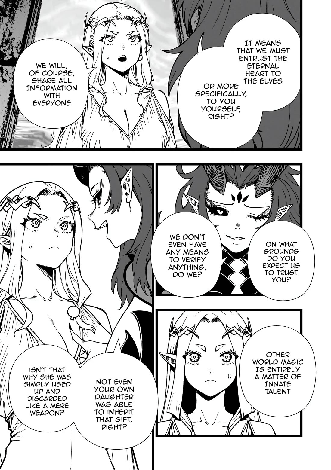 Battle Princess Survival Saga Chapter 45 page 18 - Chapter 45: A meeting that doesn't reach a conclusion is just a gabfest