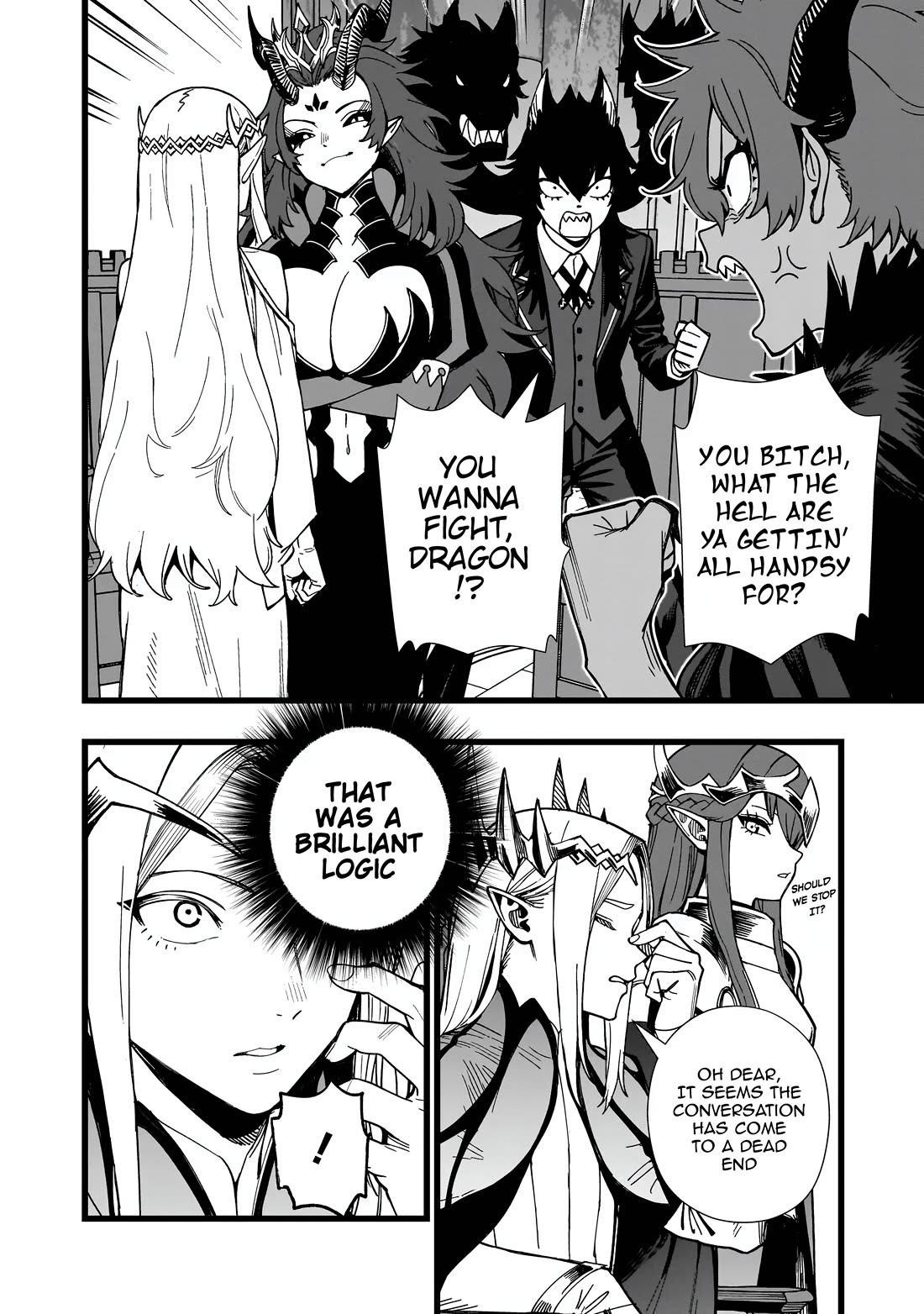 Battle Princess Survival Saga Chapter 45 page 19 - Chapter 45: A meeting that doesn't reach a conclusion is just a gabfest