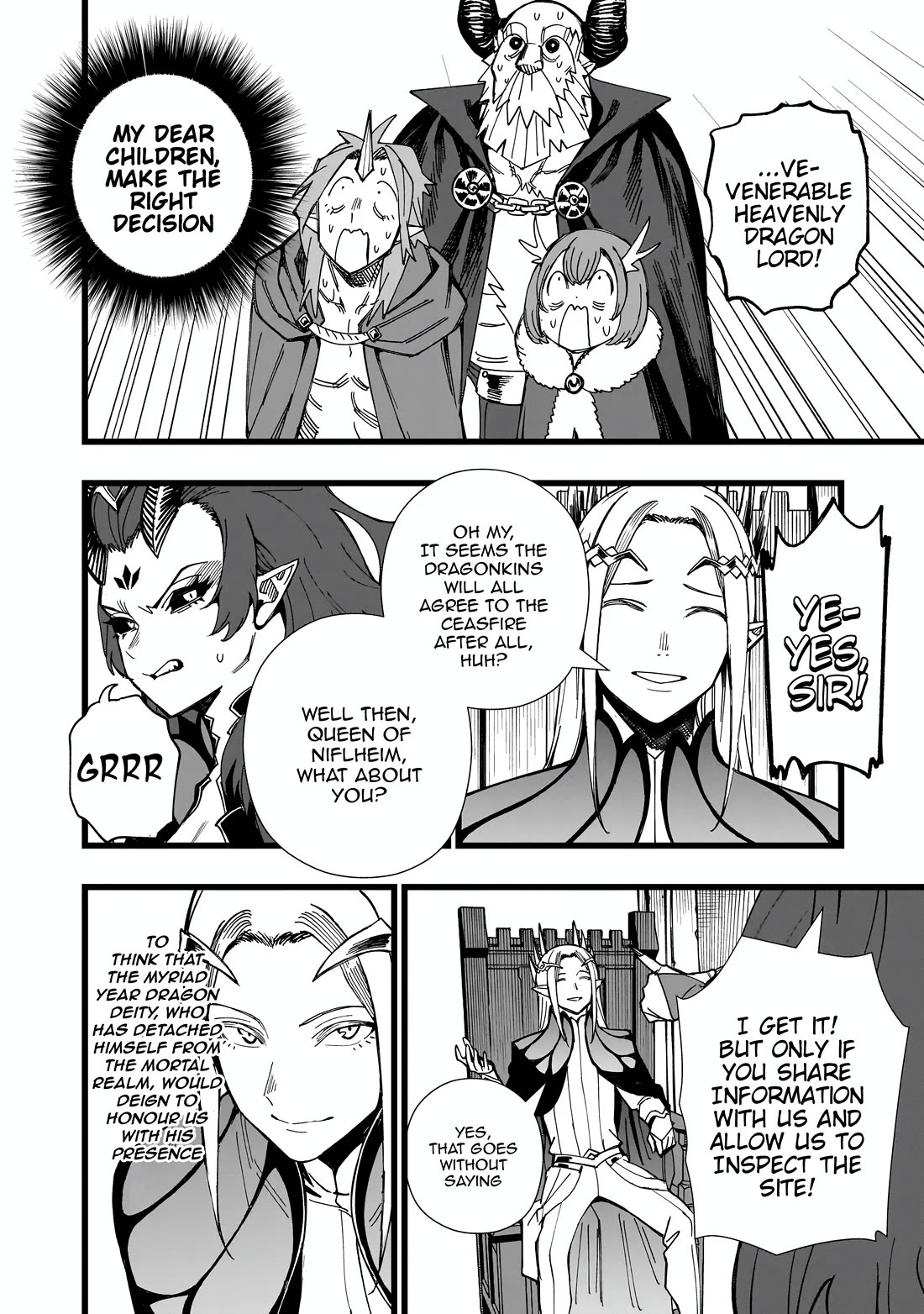Battle Princess Survival Saga Chapter 45 page 21 - Chapter 45: A meeting that doesn't reach a conclusion is just a gabfest