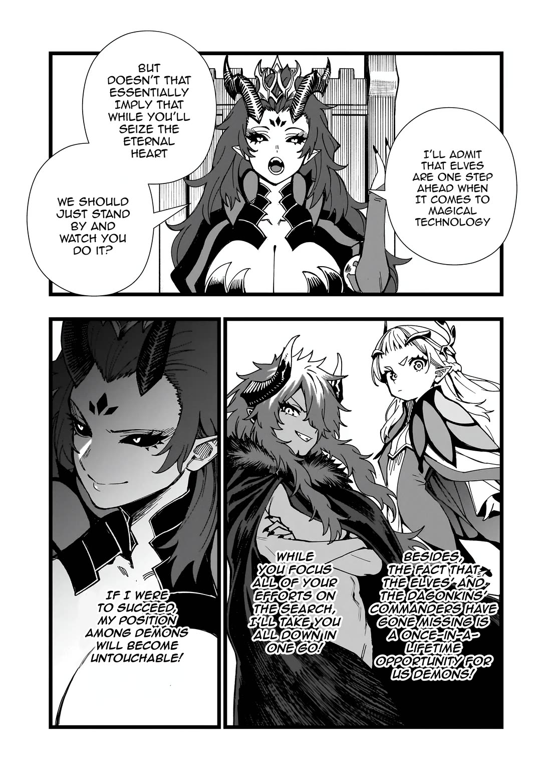 Battle Princess Survival Saga Chapter 45 page 8 - Chapter 45: A meeting that doesn't reach a conclusion is just a gabfest