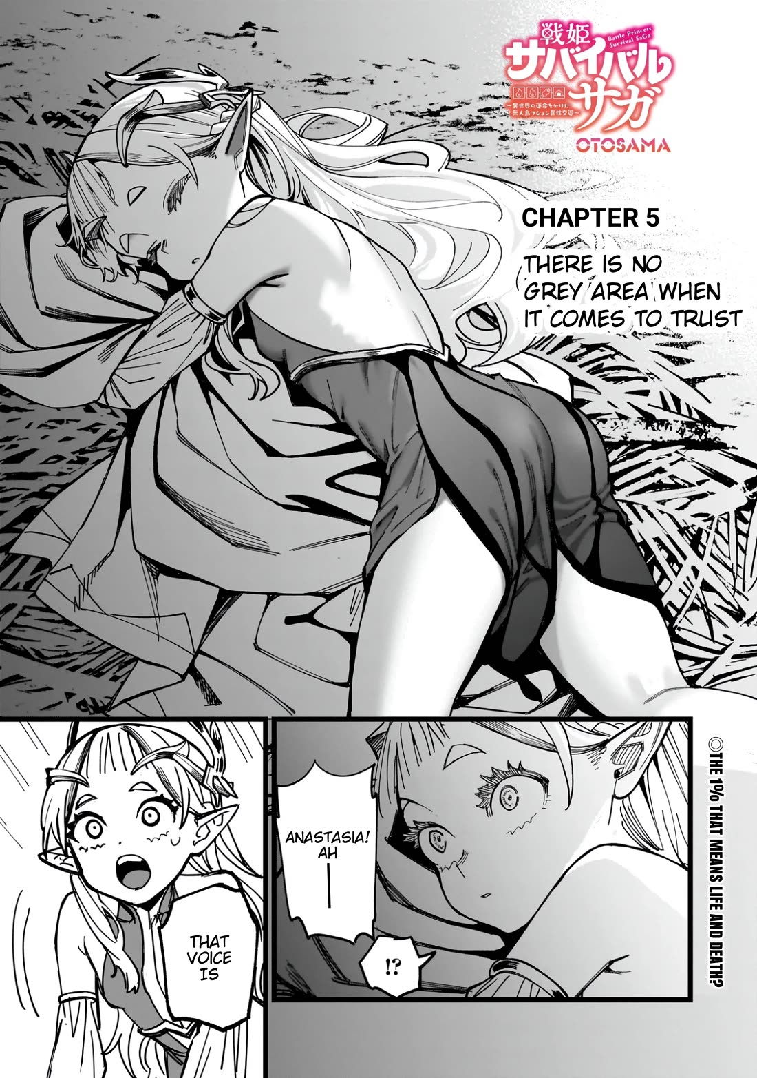 Battle Princess Survival Saga Chapter 5 page 1 - Chapter 5: There is no grey area when it comes to trust