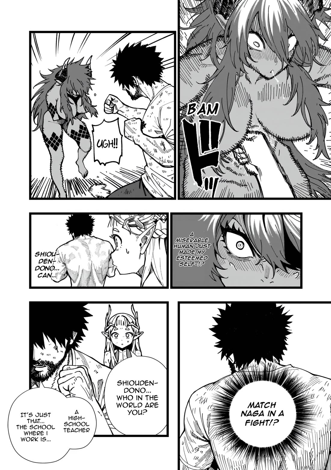 Battle Princess Survival Saga Chapter 6 page 10 - Chapter 6: Man VS. Dragon (1)