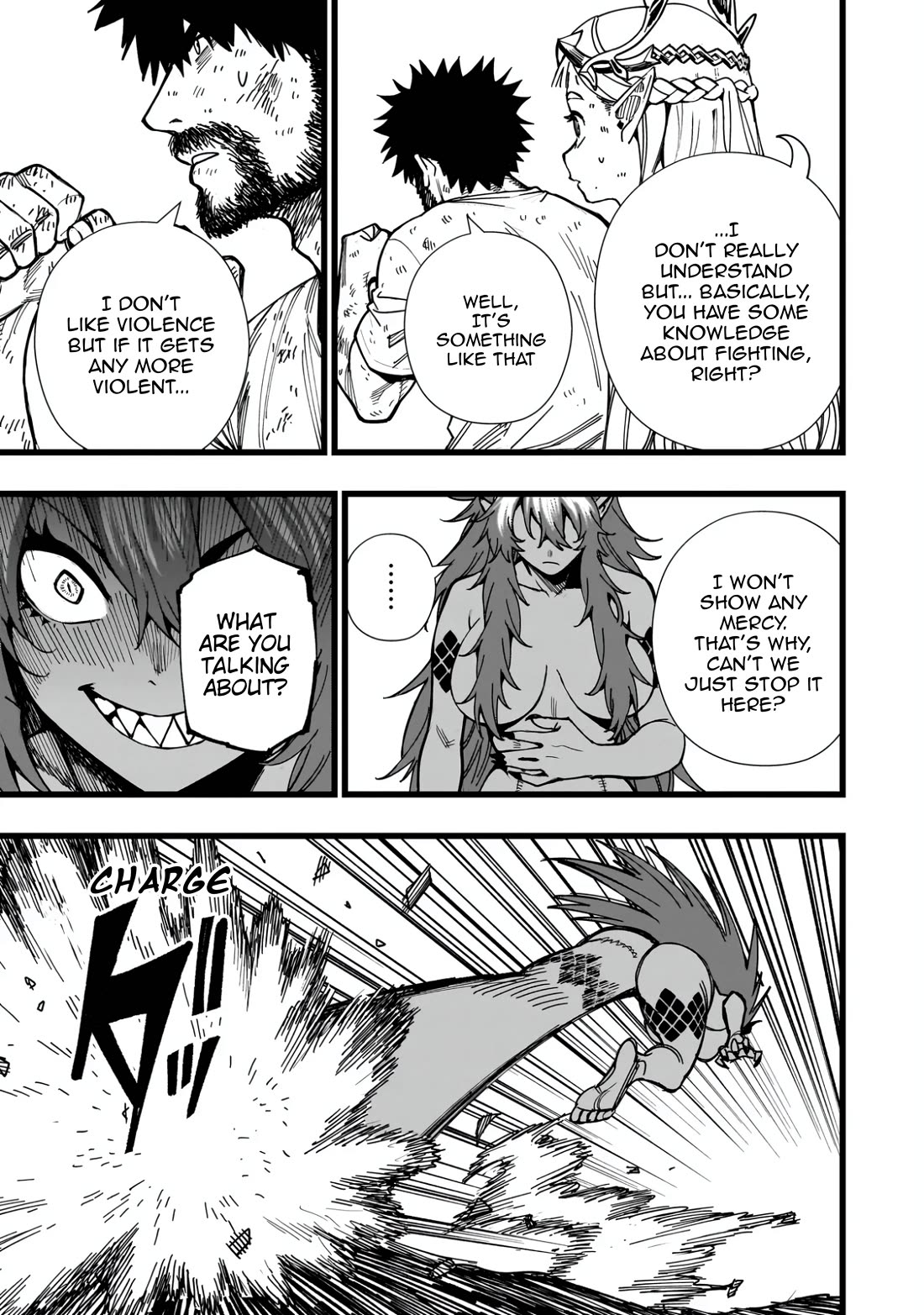 Battle Princess Survival Saga Chapter 6 page 13 - Chapter 6: Man VS. Dragon (1)