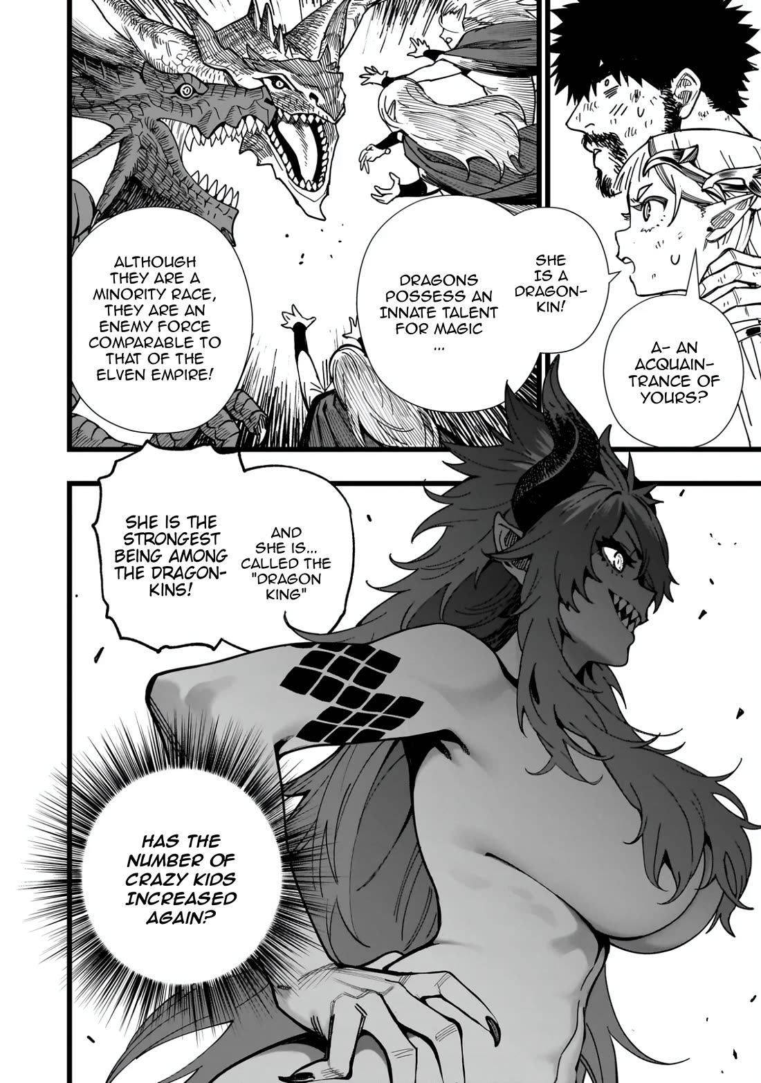 Battle Princess Survival Saga Chapter 6 page 2 - Chapter 6: Man VS. Dragon (1)
