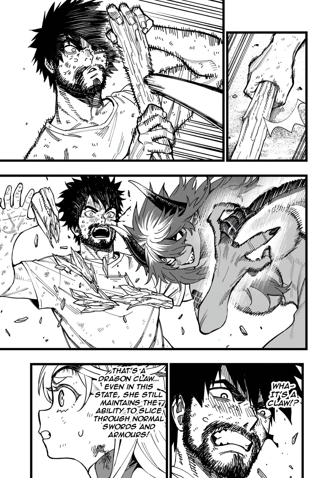 Battle Princess Survival Saga Chapter 7 page 11 - Chapter 7: Man VS. Dragon (2)