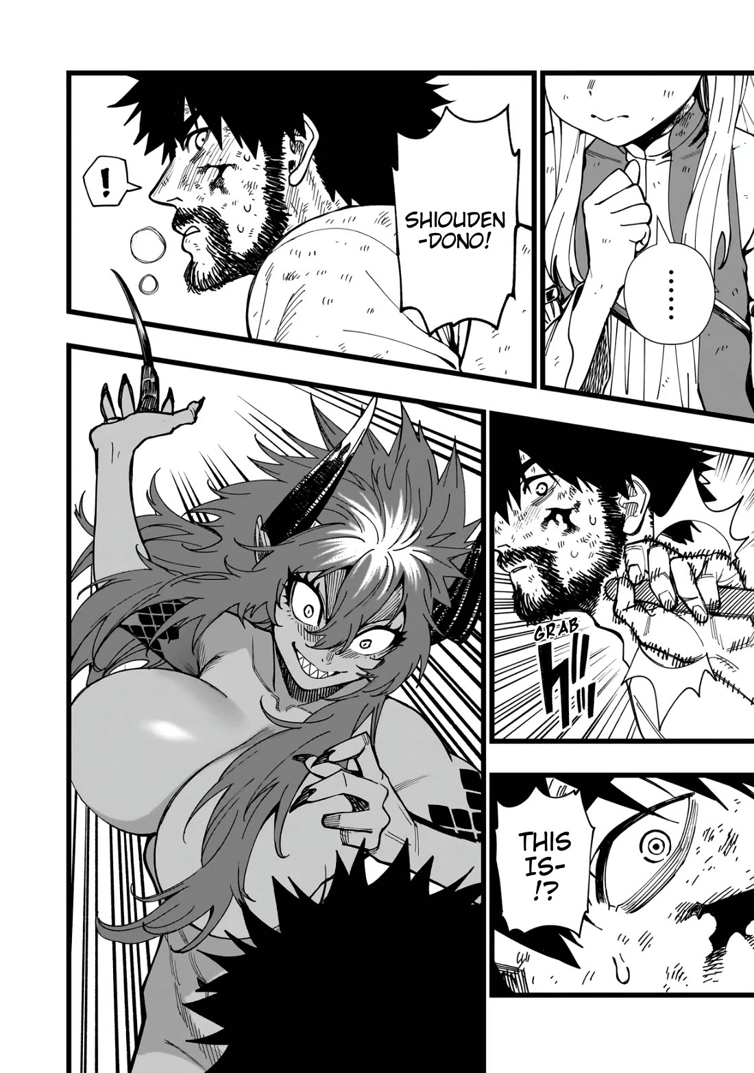 Battle Princess Survival Saga Chapter 7 page 12 - Chapter 7: Man VS. Dragon (2)