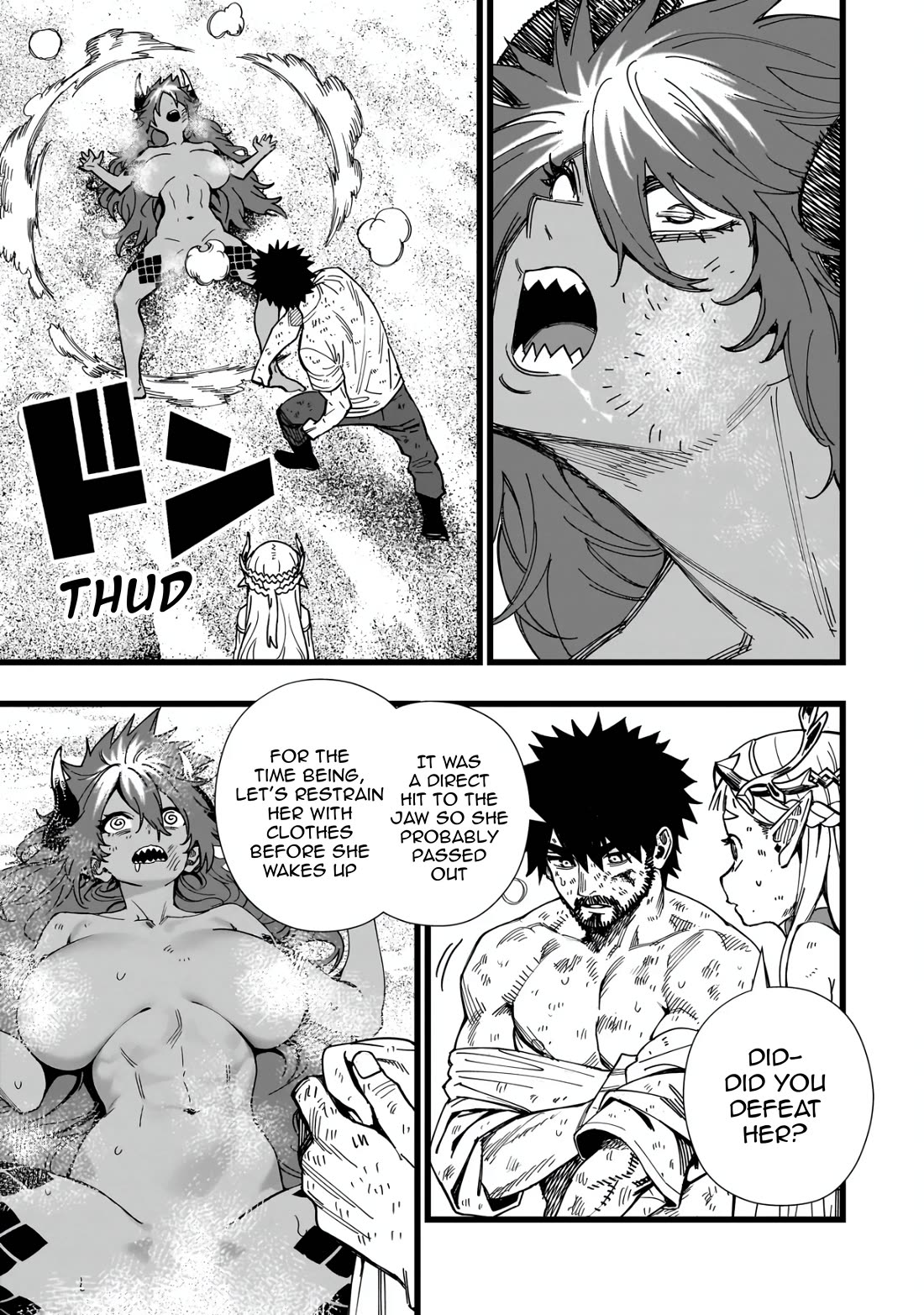 Battle Princess Survival Saga Chapter 7 page 15 - Chapter 7: Man VS. Dragon (2)