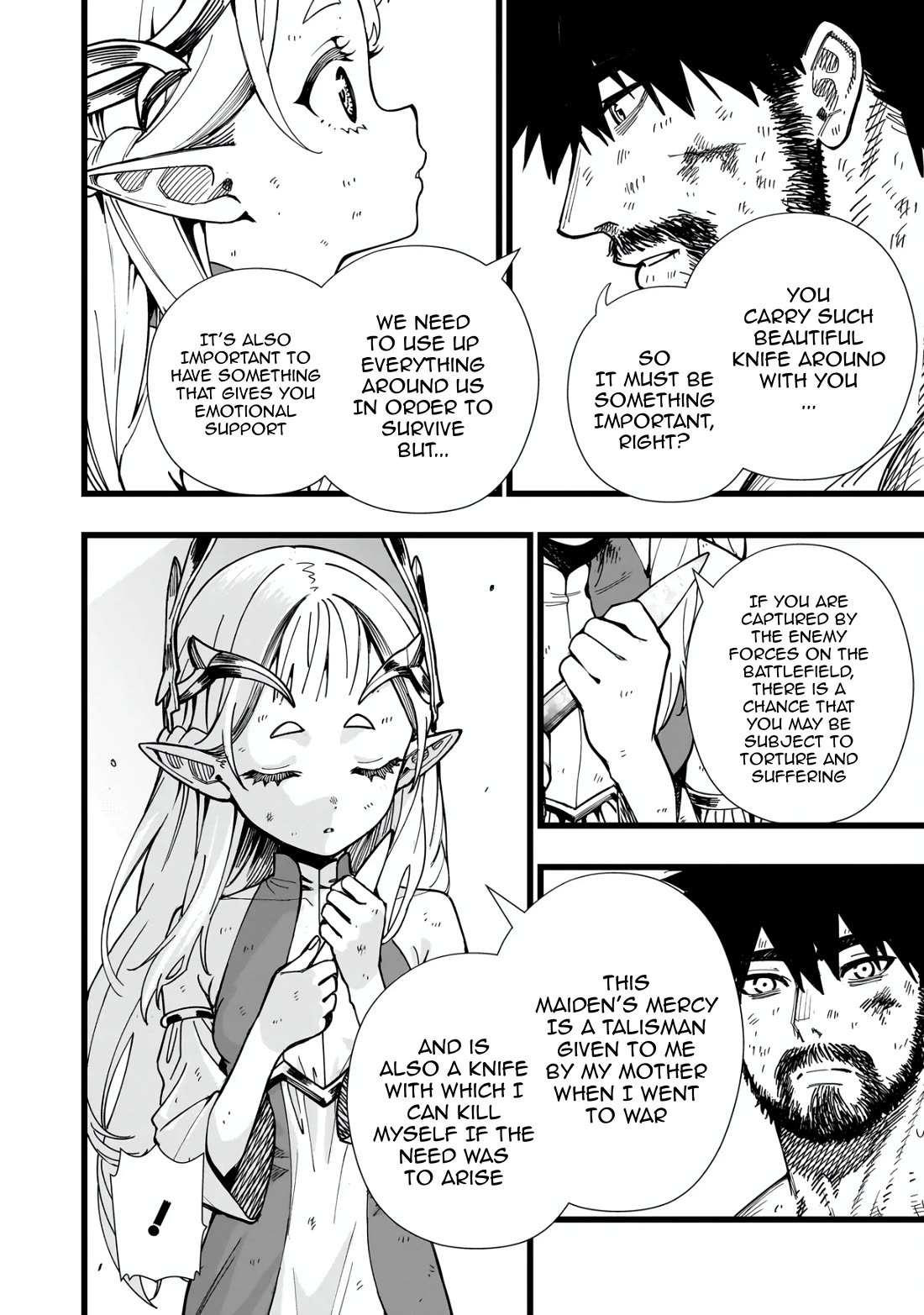 Battle Princess Survival Saga Chapter 7 page 18 - Chapter 7: Man VS. Dragon (2)