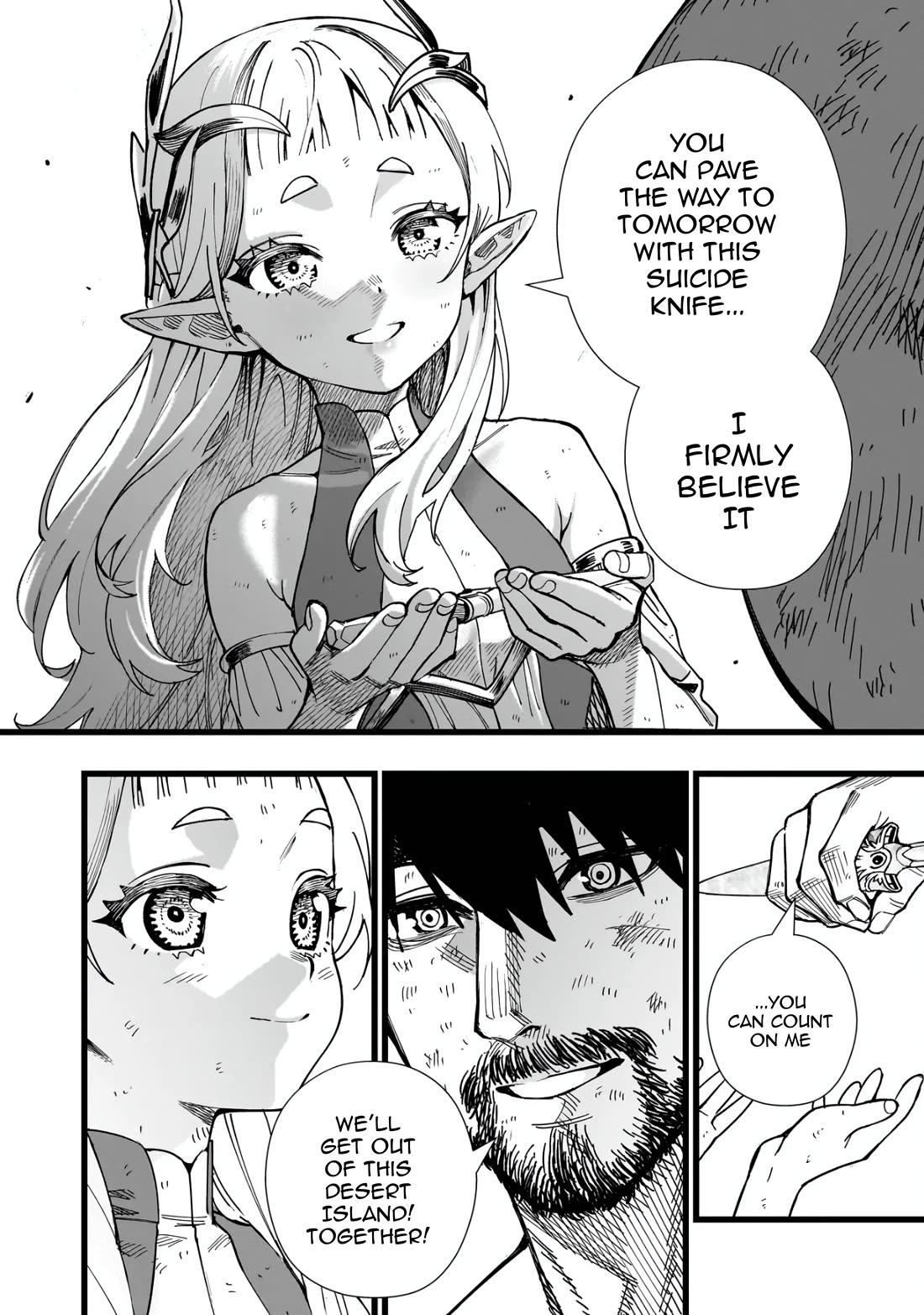 Battle Princess Survival Saga Chapter 7 page 20 - Chapter 7: Man VS. Dragon (2)