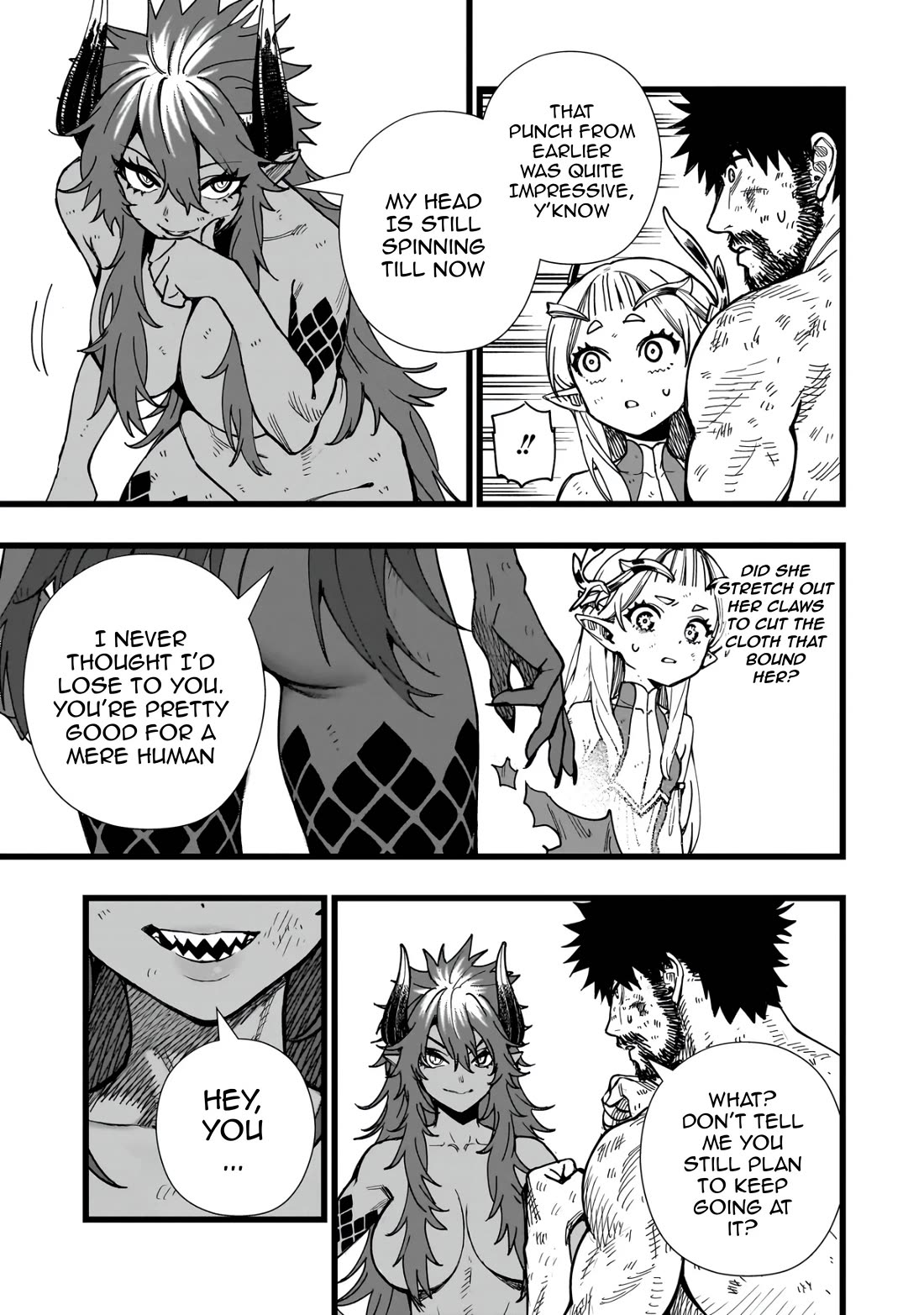 Battle Princess Survival Saga Chapter 7 page 21 - Chapter 7: Man VS. Dragon (2)