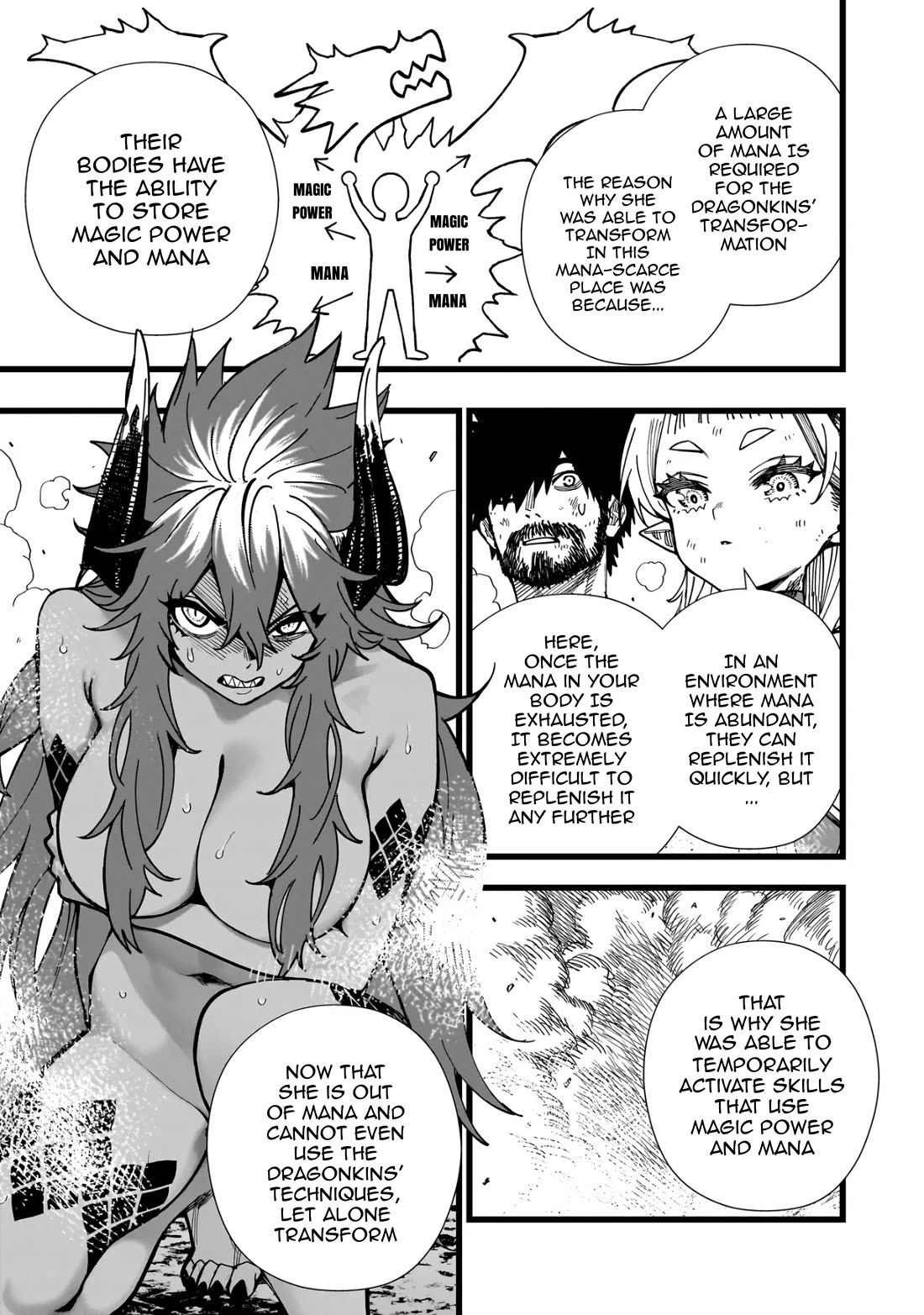 Battle Princess Survival Saga Chapter 7 page 3 - Chapter 7: Man VS. Dragon (2)