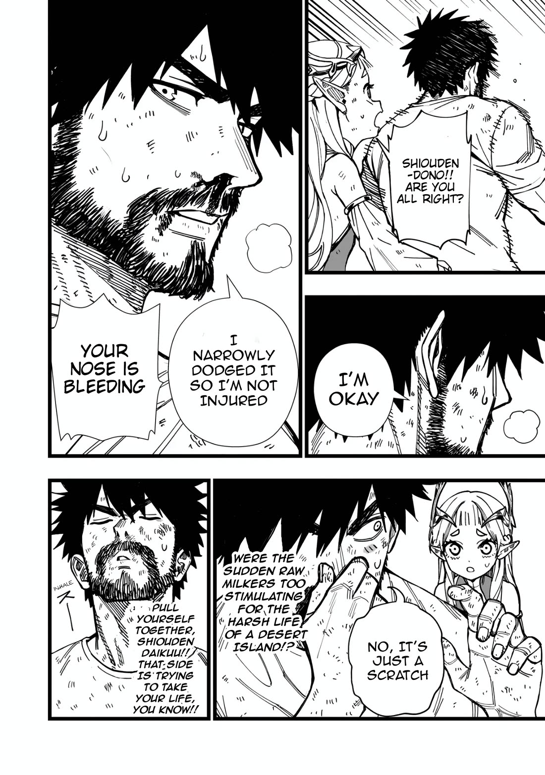 Battle Princess Survival Saga Chapter 7 page 8 - Chapter 7: Man VS. Dragon (2)