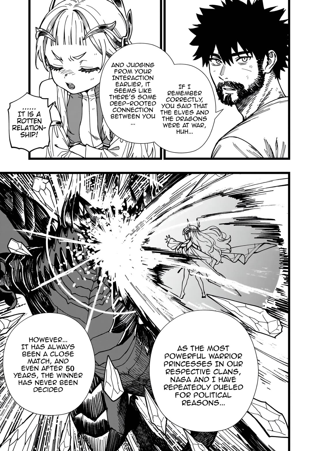 Battle Princess Survival Saga Chapter 8 page 17 - Chapter 8: Exchanging fists before exchanging hearts