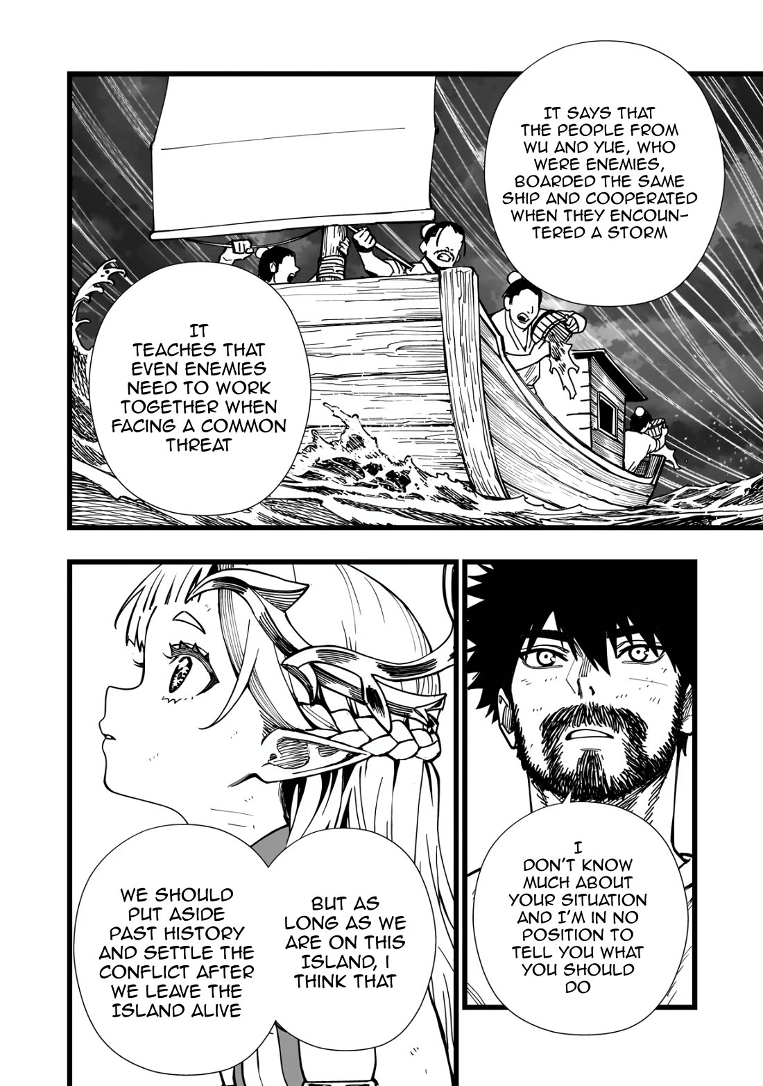 Battle Princess Survival Saga Chapter 8 page 20 - Chapter 8: Exchanging fists before exchanging hearts