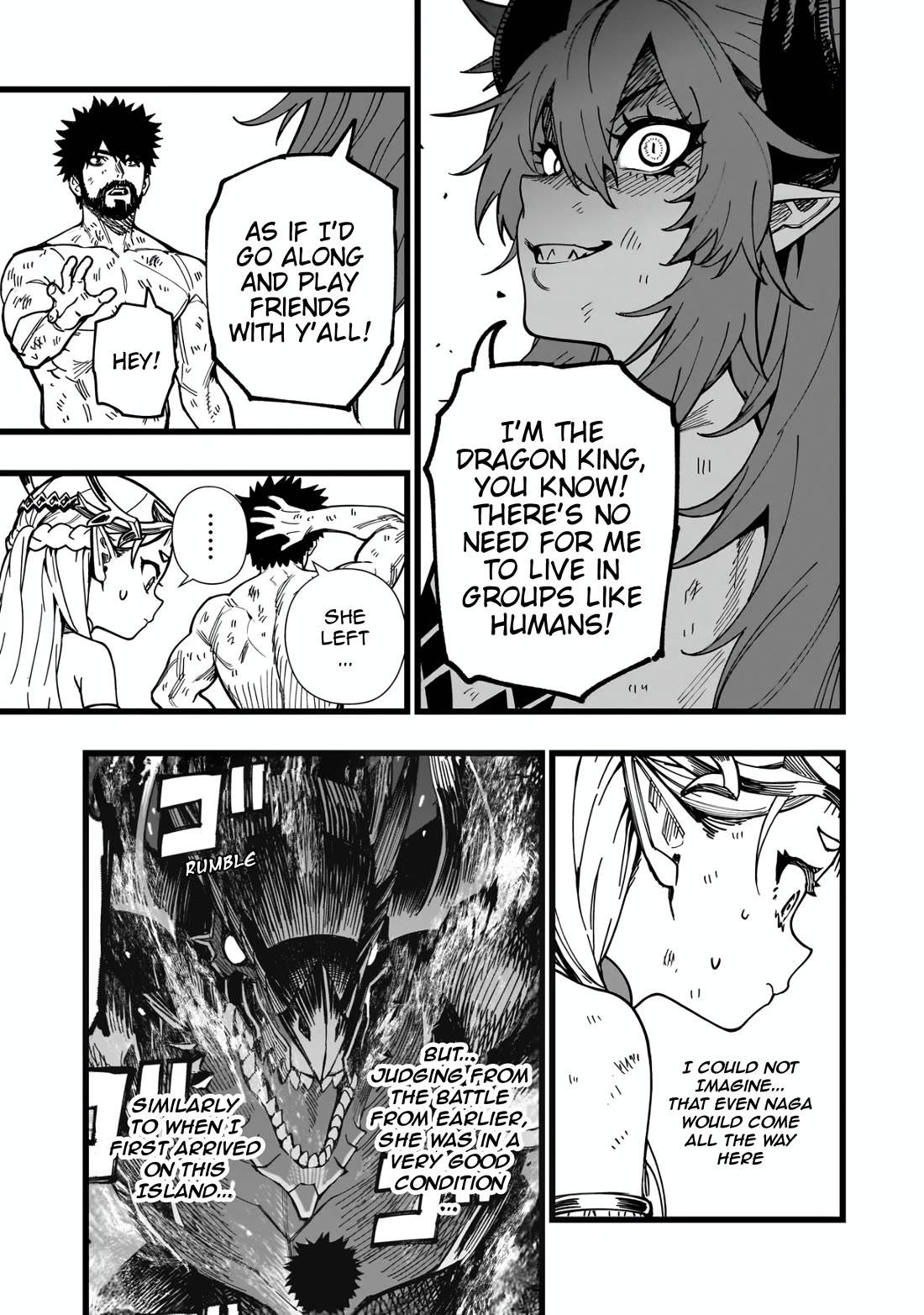 Battle Princess Survival Saga Chapter 8 page 7 - Chapter 8: Exchanging fists before exchanging hearts