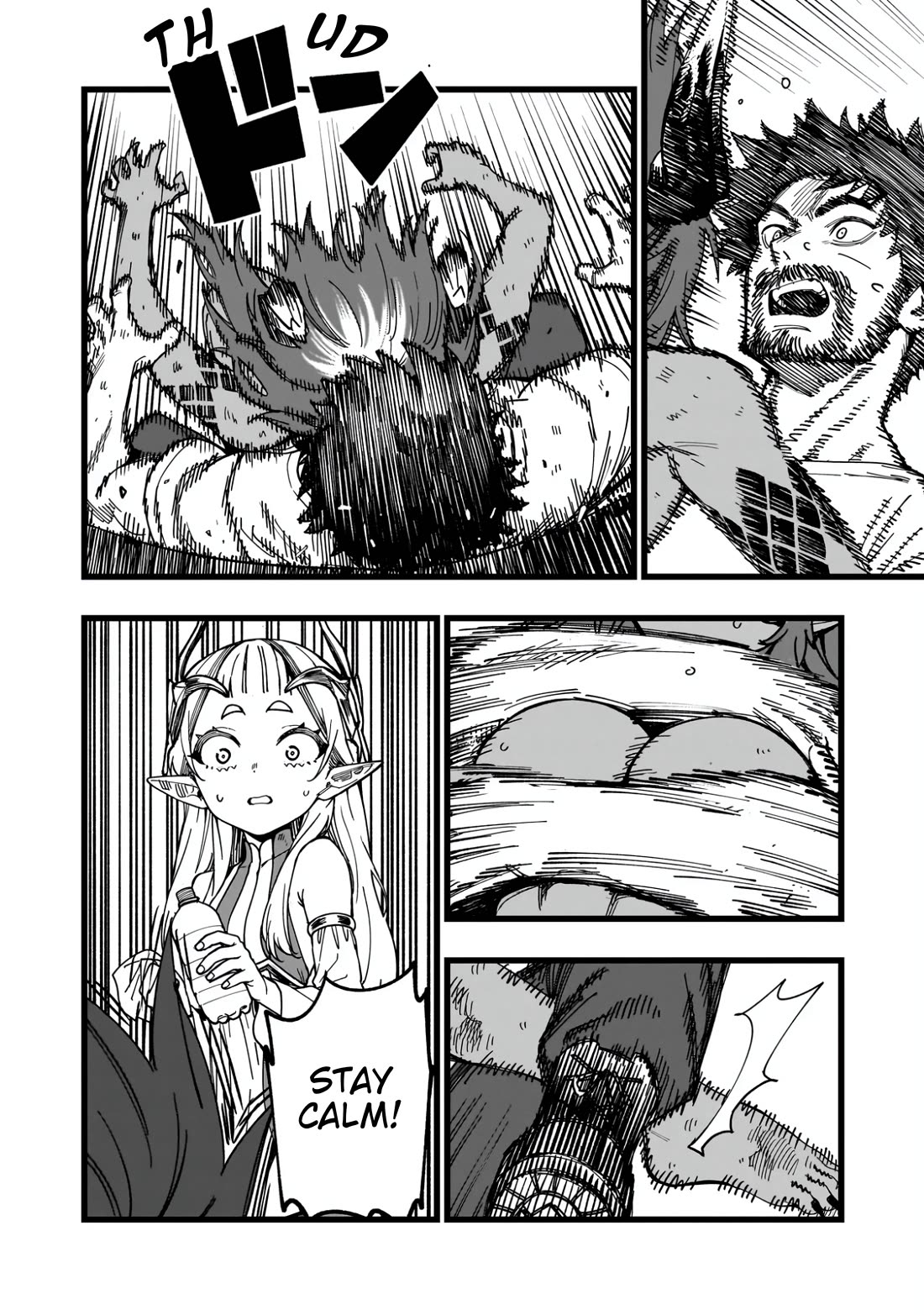 Battle Princess Survival Saga Chapter 9 page 10 - Chapter 9: Guts can't deafeat bacteria