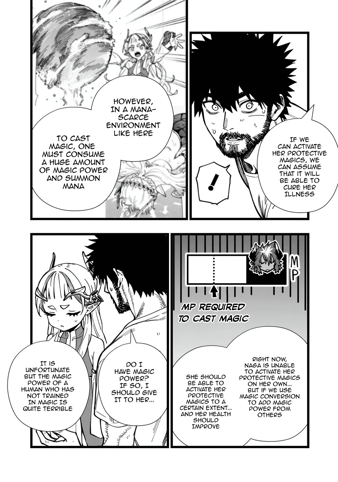 Battle Princess Survival Saga Chapter 9 page 23 - Chapter 9: Guts can't deafeat bacteria