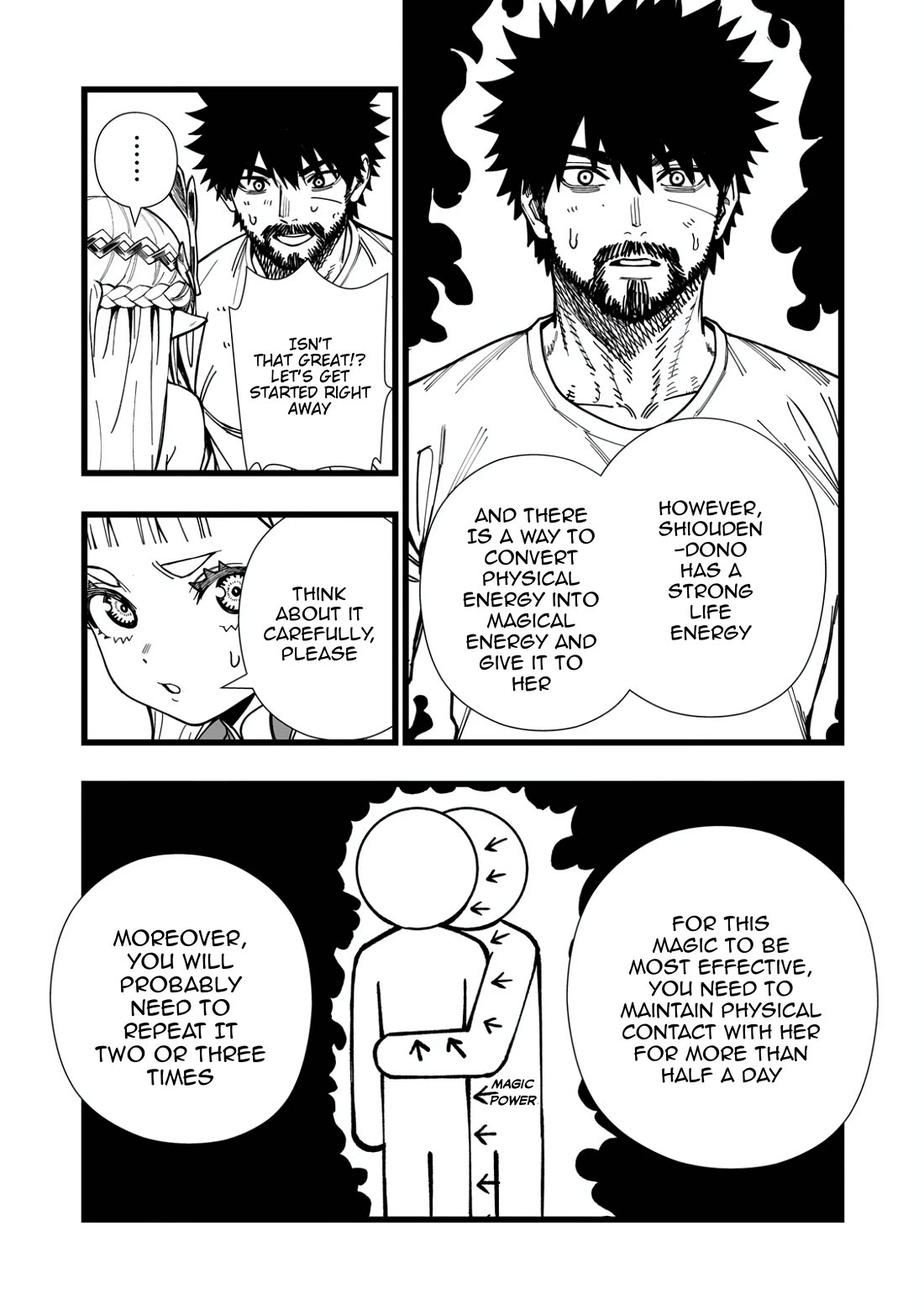 Battle Princess Survival Saga Chapter 9 page 24 - Chapter 9: Guts can't deafeat bacteria