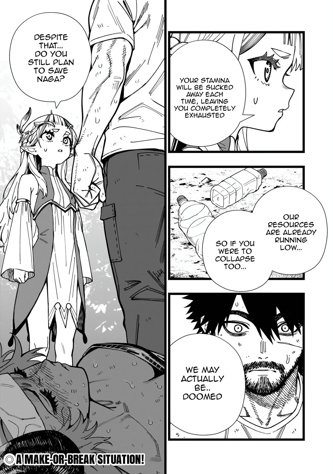 Battle Princess Survival Saga Chapter 9 page 25 - Chapter 9: Guts can't deafeat bacteria