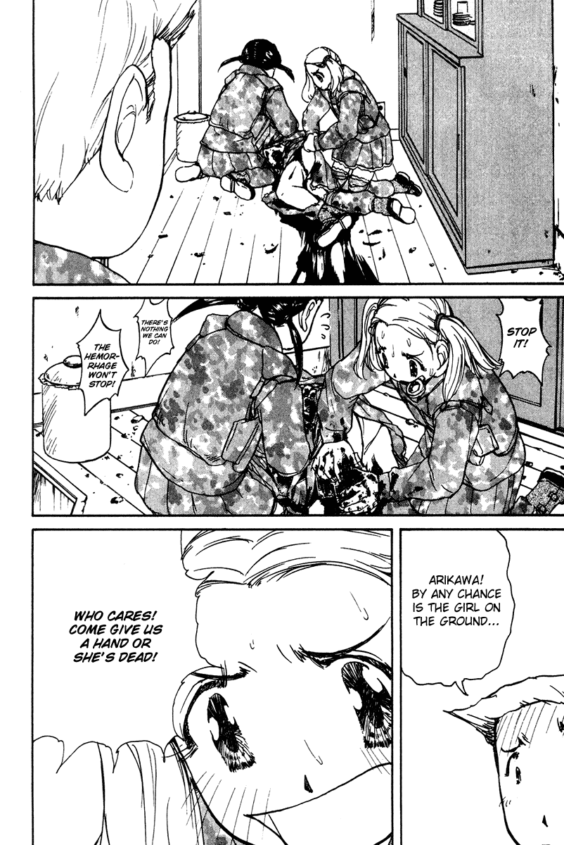 Battle Royale II: Blitz Royale Chapter 11.2 page 12 - Chapter 11 v2 : act.11 - Survivors
