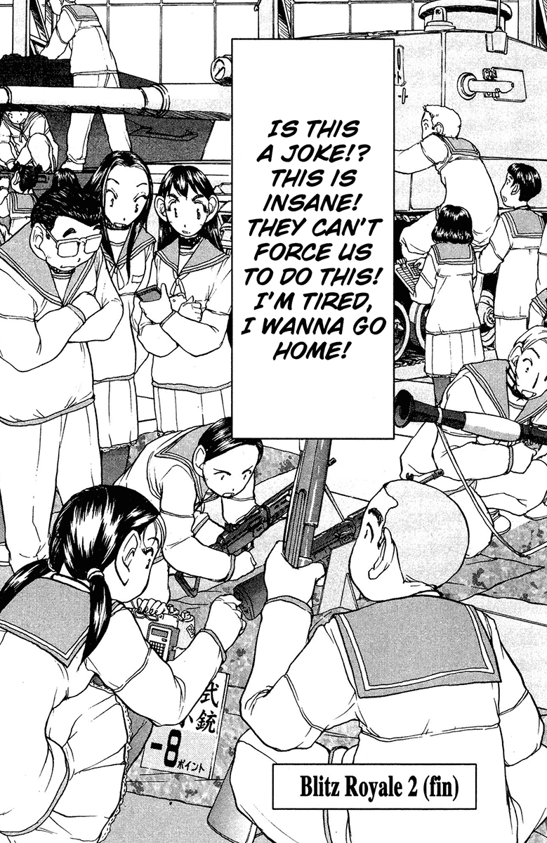 Battle Royale II: Blitz Royale Chapter 19.2 page 21 - Chapter 19 v2 : act.19 - Spoils of War [End]