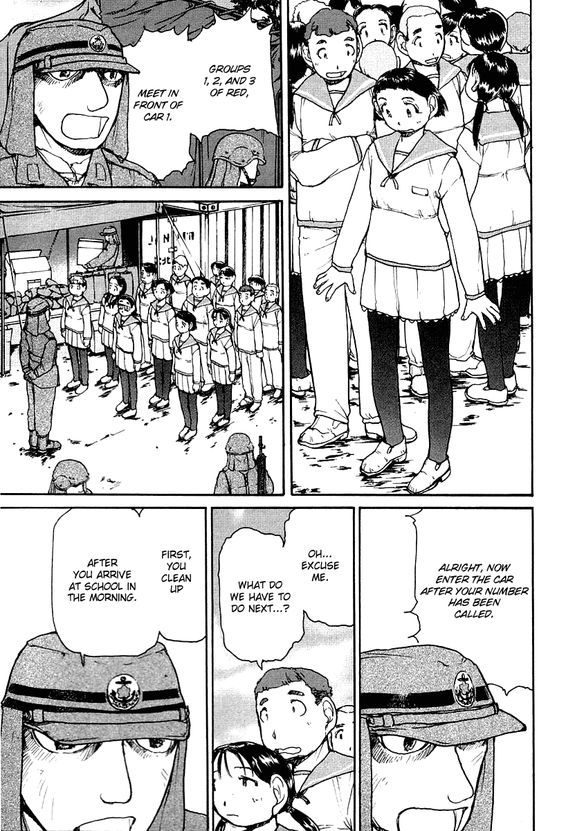 Battle Royale II: Blitz Royale Chapter 2.2 page 14 - Chapter 2 v2 : act.2 - Non-Aggressive Defense School