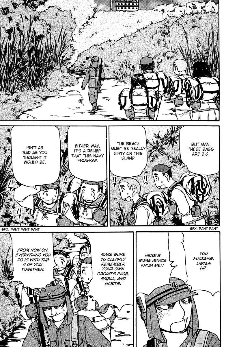 Battle Royale II: Blitz Royale Chapter 2.2 page 18 - Chapter 2 v2 : act.2 - Non-Aggressive Defense School