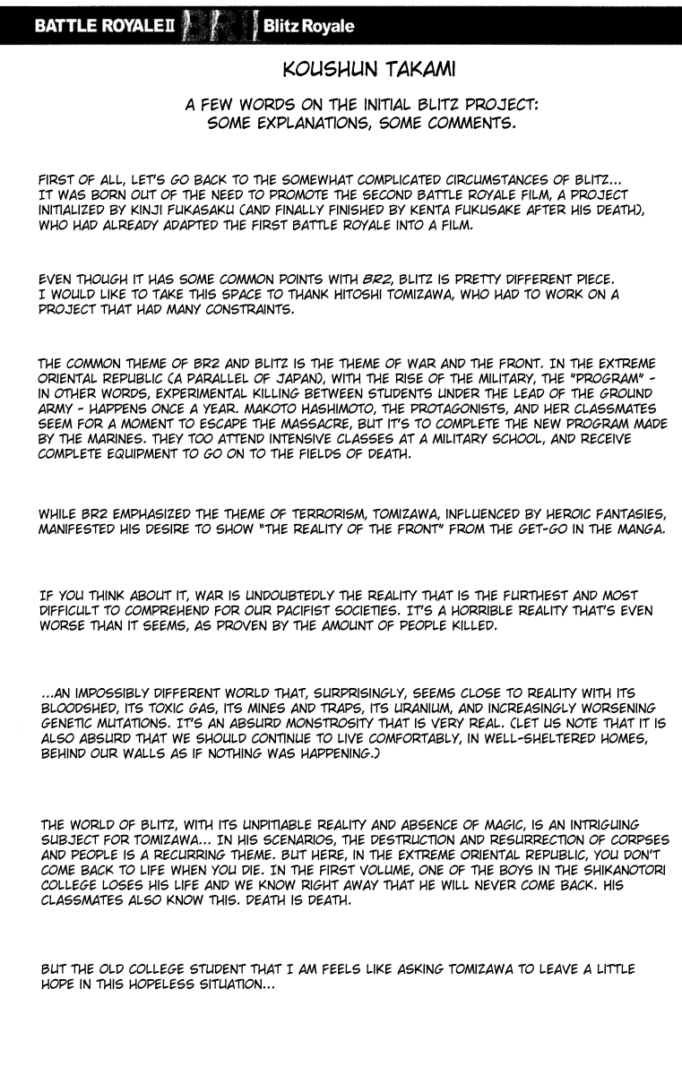 Battle Royale II: Blitz Royale Chapter 9.2 page 21 - Chapter 9 v2 : act.9 - Enemy