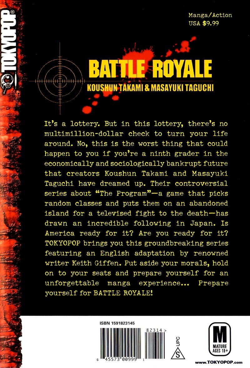 Battle Royale Chapter 1 page 44 - Chapter 1: The Worst Game In History
