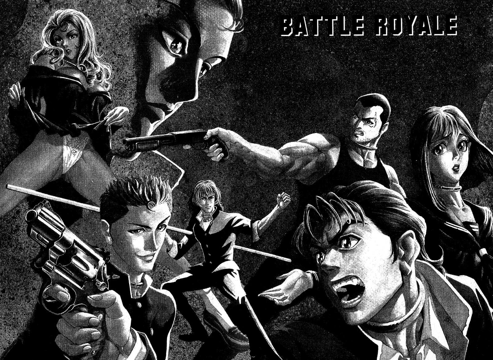 Battle Royale Chapter 1 page 8 - Chapter 1: The Worst Game In History