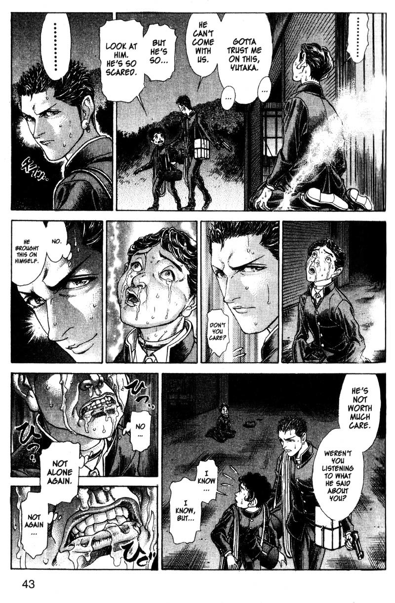 Battle Royale Chapter 49 page 13 - Chapter 49: Firing