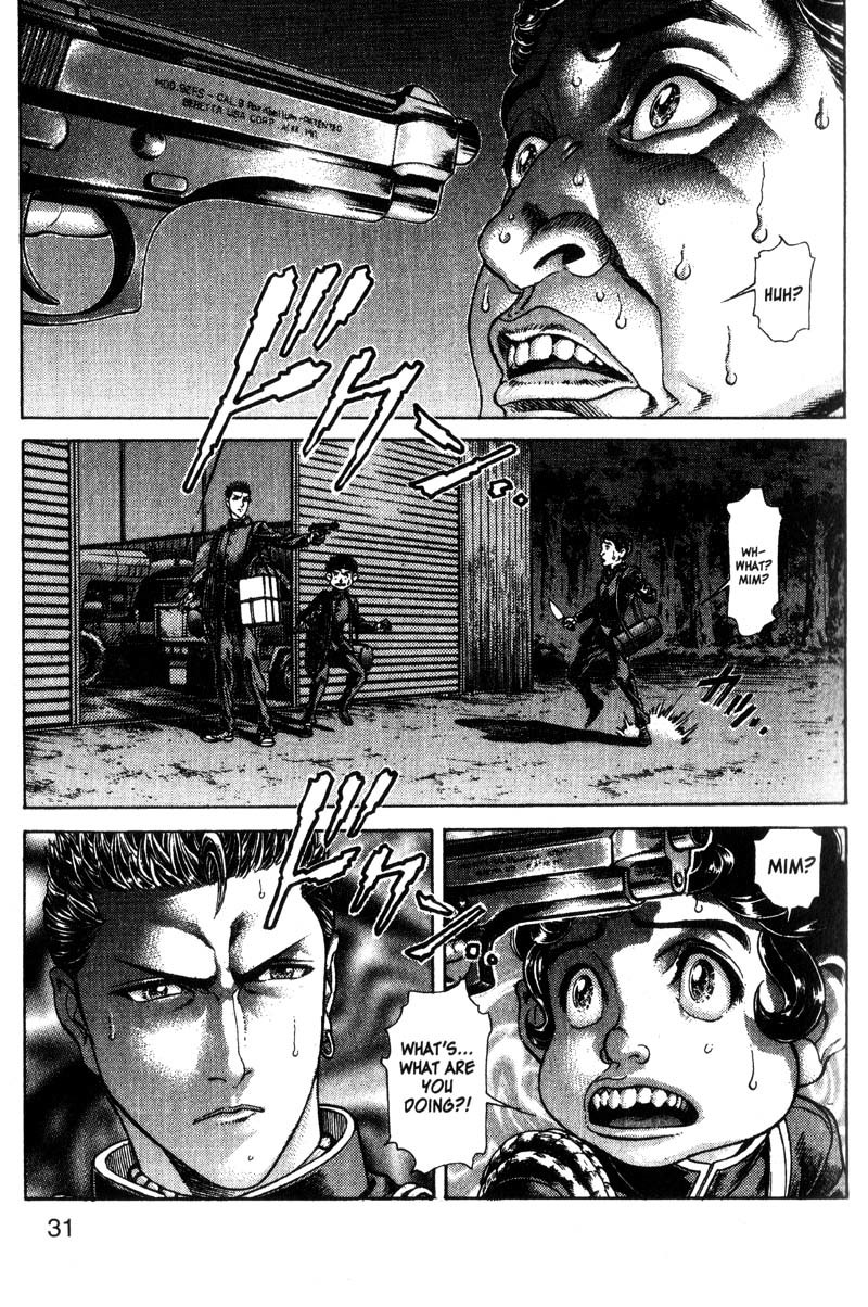 Battle Royale Chapter 49 page 2 - Chapter 49: Firing