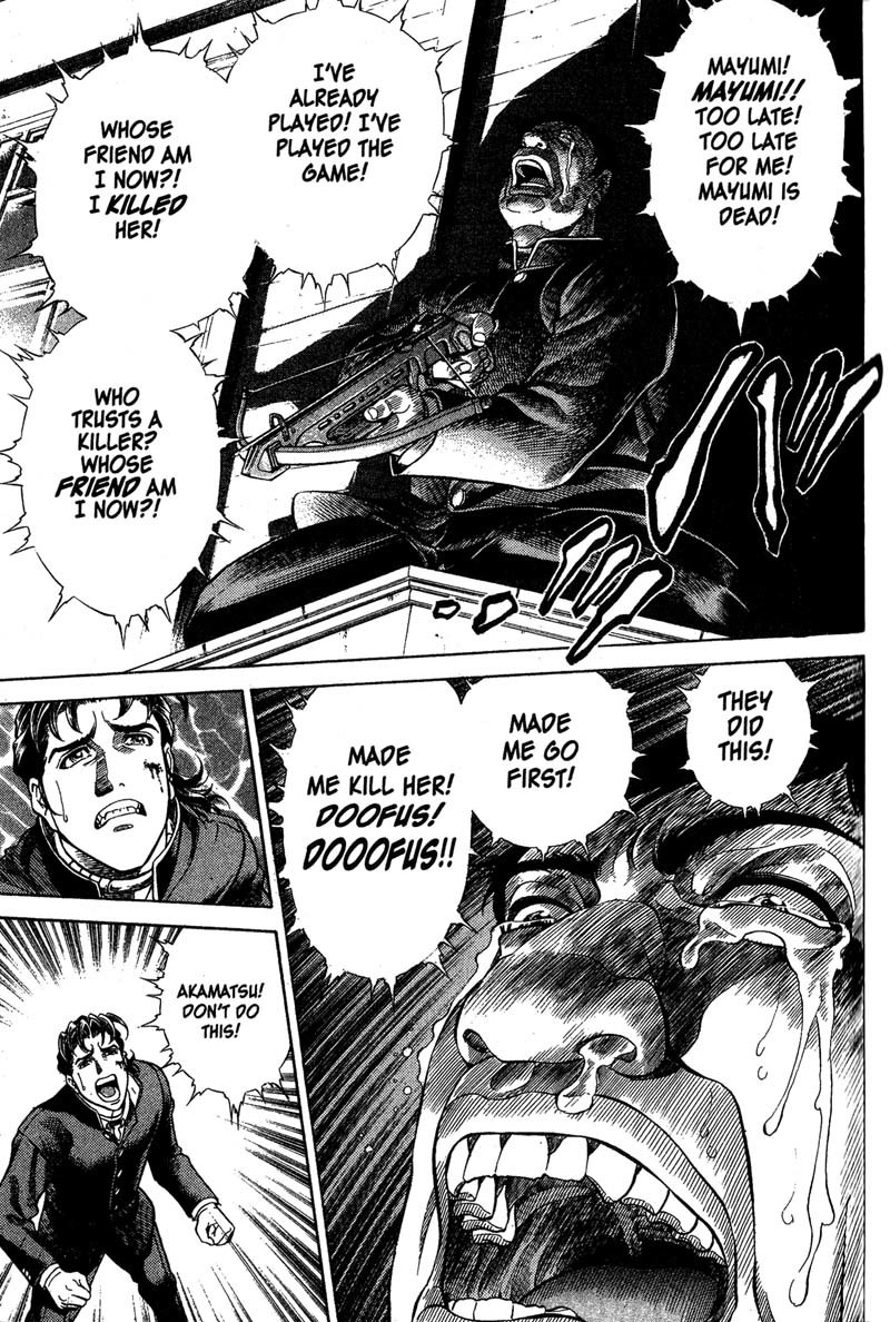 Battle Royale Chapter 6 page 17 - Chapter 6: Yoshio Akamatsu