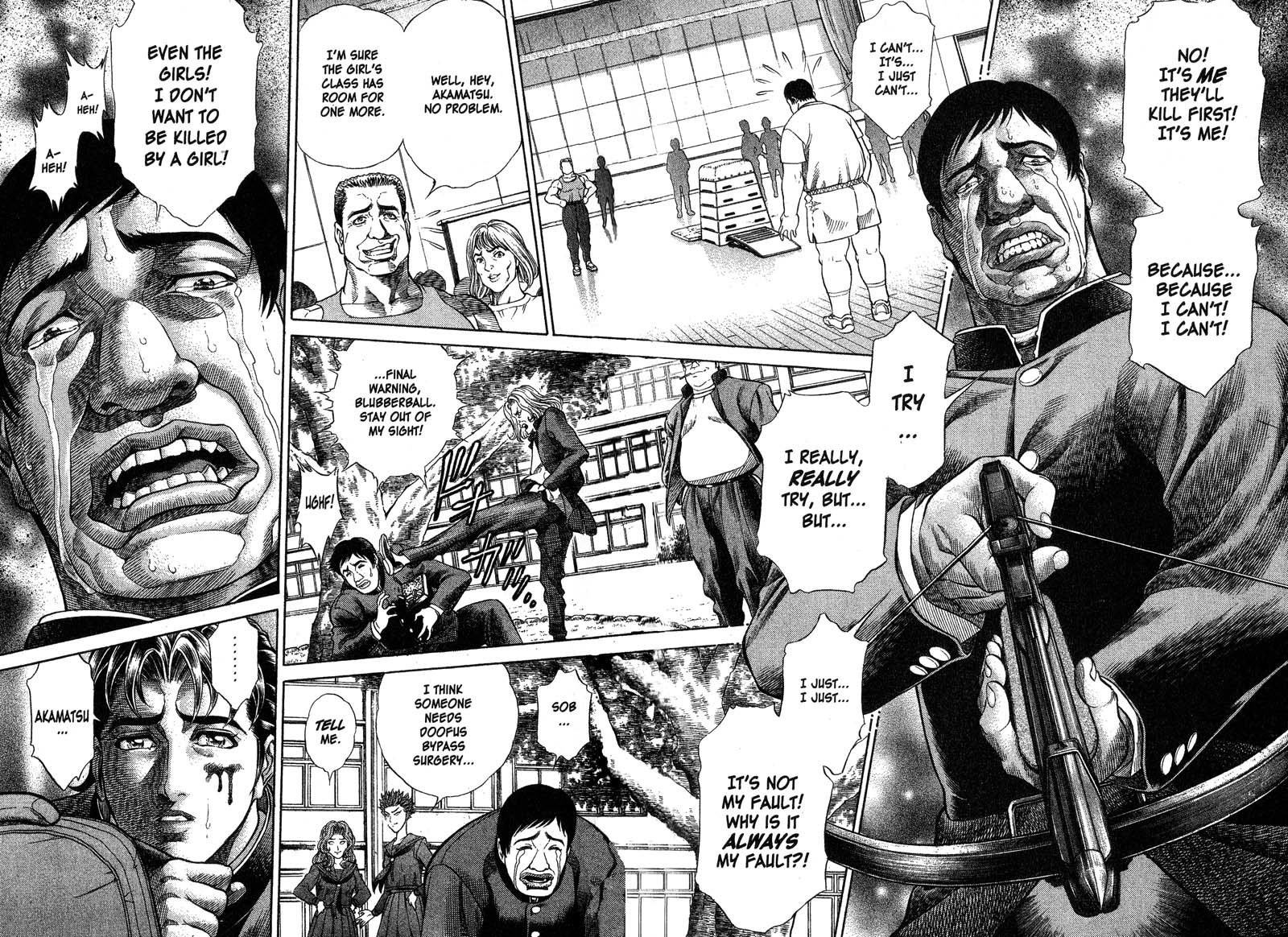 Battle Royale Chapter 6 page 5 - Chapter 6: Yoshio Akamatsu