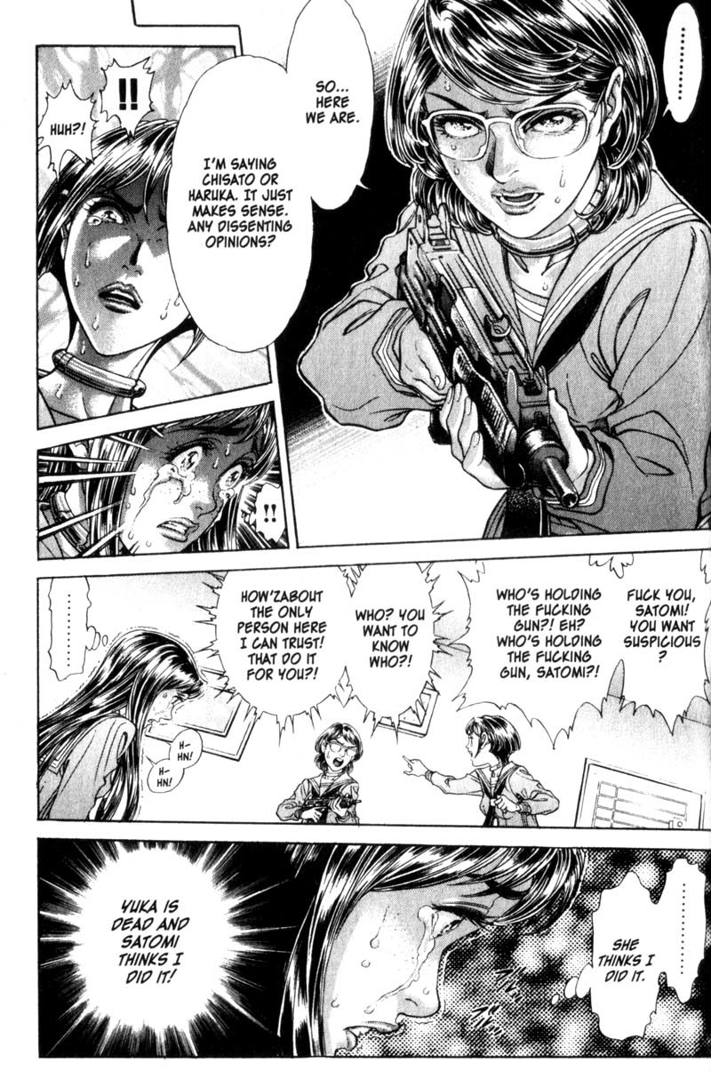 Battle Royale Chapter 70 page 14 - Chapter 70: Crevice