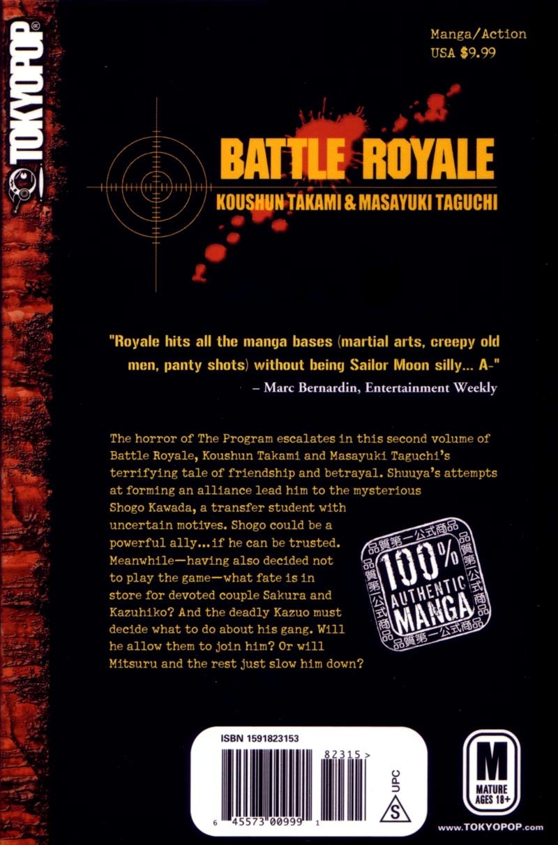 Battle Royale Chapter 9 page 32 - Chapter 9: Kazuo Kiriyama (Part 1)
