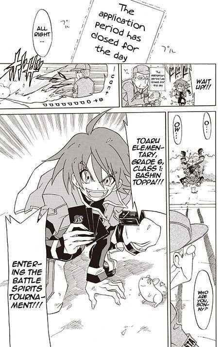 Battle Spirits: Shounen Toppa Bashin Chapter 1 page 12 - Chapter 1