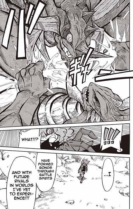 Battle Spirits: Shounen Toppa Bashin Chapter 14 page 34 - Chapter 14