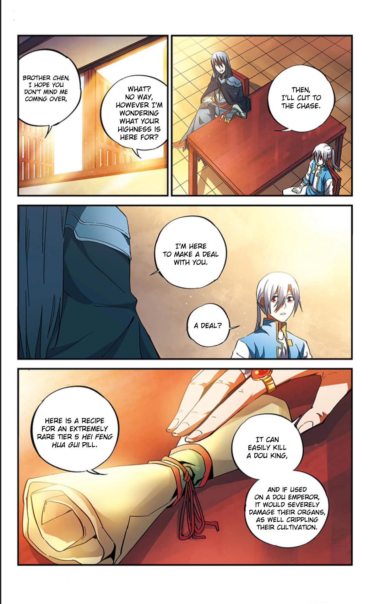 Battle Through the Heavens Prequel - The Legend of Yao Lao Chapter 12 page 4 - Chapter 12