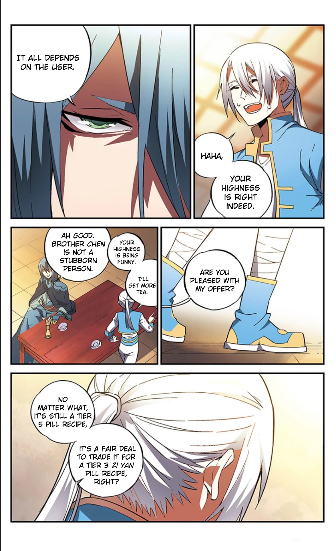 Battle Through the Heavens Prequel - The Legend of Yao Lao Chapter 12 page 6 - Chapter 12