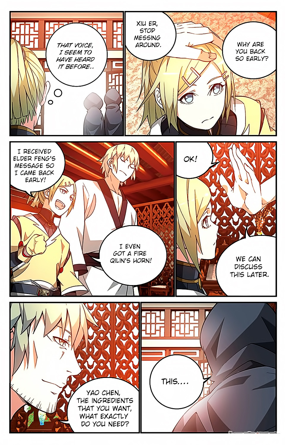 Battle Through the Heavens Prequel - The Legend of Yao Lao Chapter 42 page 4 - Chapter 42