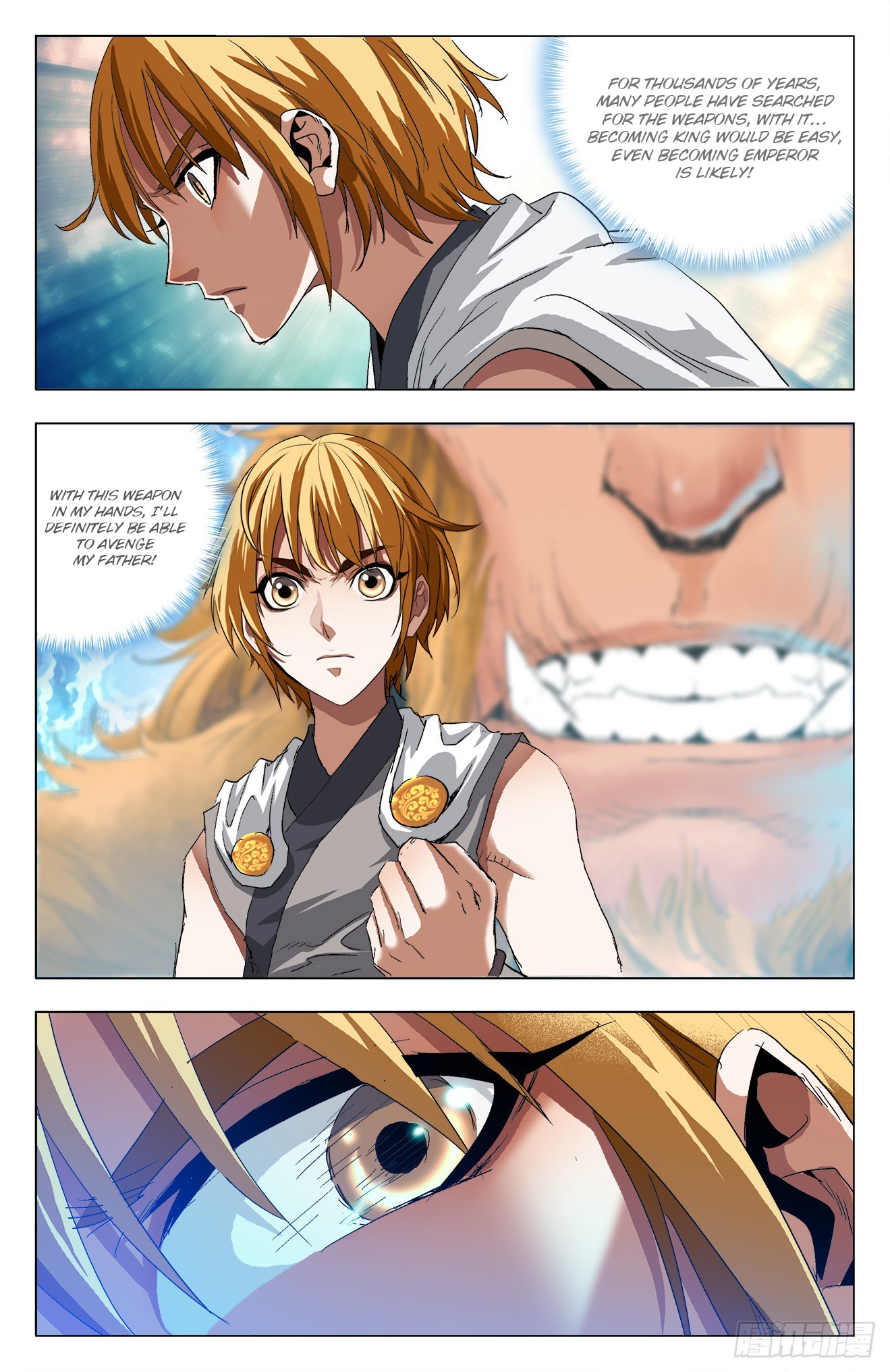 Battle Through The Heavens: Return Of The Beasts Chapter 10.1 page 4 - Chapter 10.1: Golden Ape's Law