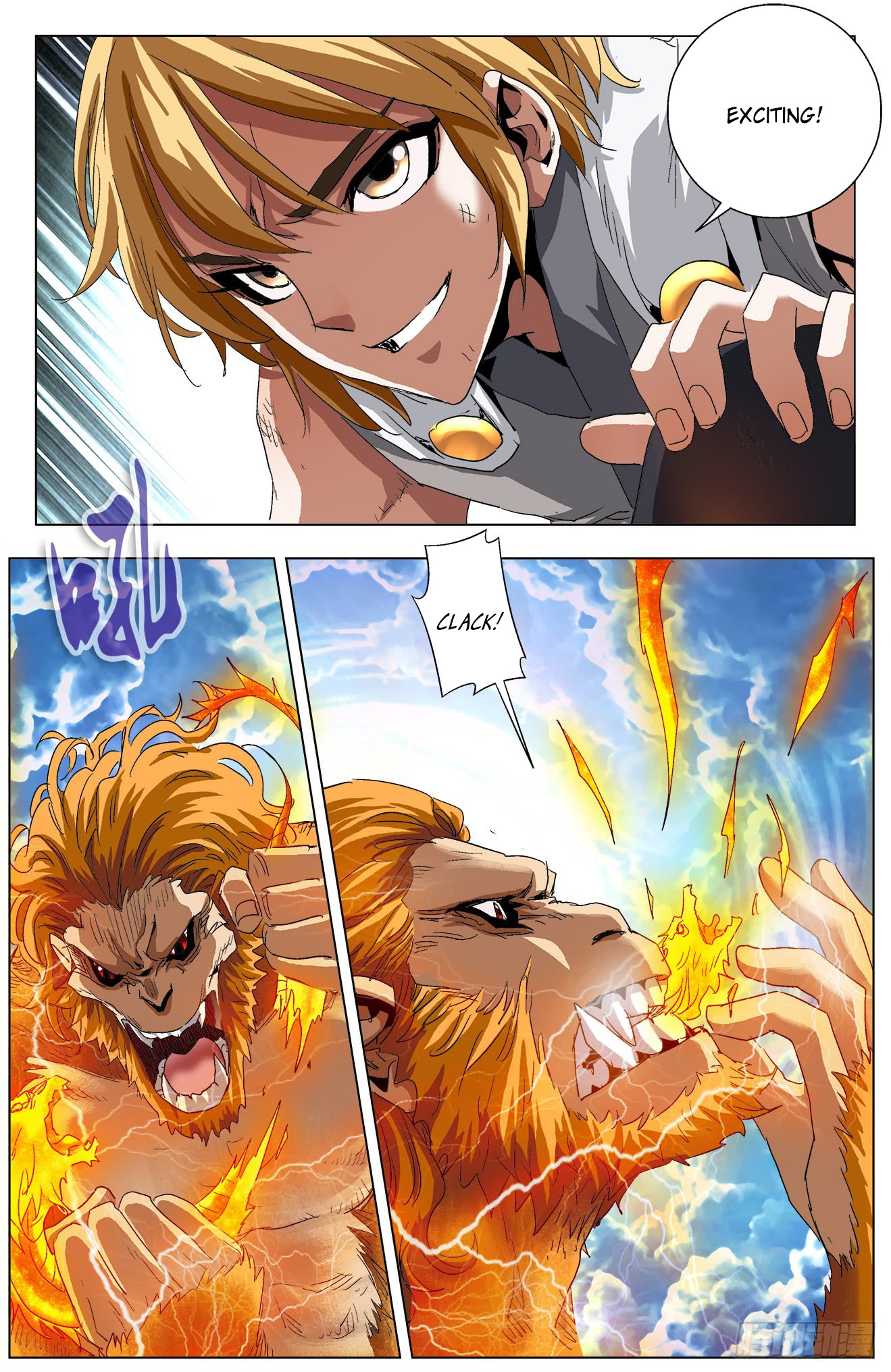 Battle Through The Heavens: Return Of The Beasts Chapter 10.2 page 5 - Chapter 10.2: Golden Ape's Law