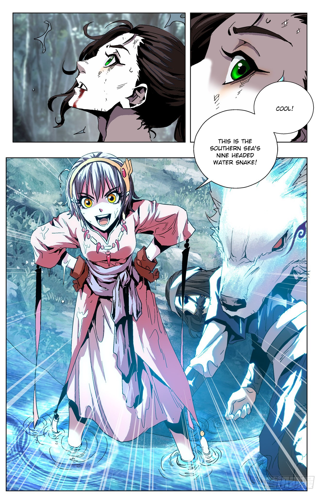 Battle Through The Heavens: Return Of The Beasts Chapter 12.2 page 7 - Chapter 12.2: Drawing an Unusual Change