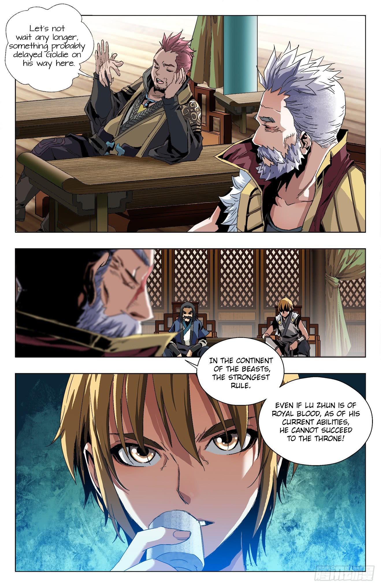 Battle Through The Heavens: Return Of The Beasts Chapter 14.1 page 4 - Chapter 14.1: Throne of the Ape King