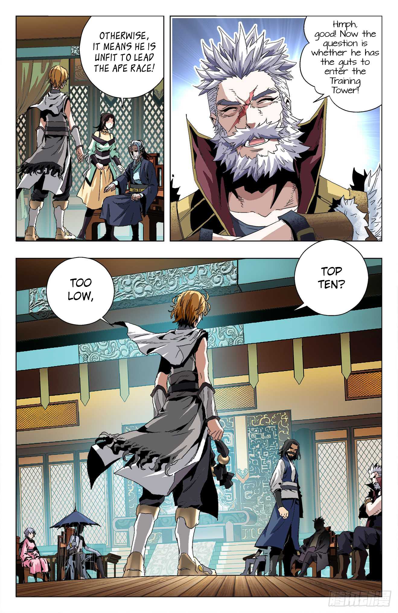 Battle Through The Heavens: Return Of The Beasts Chapter 14.2 page 8 - Chapter 14.2: Throne of the Ape King