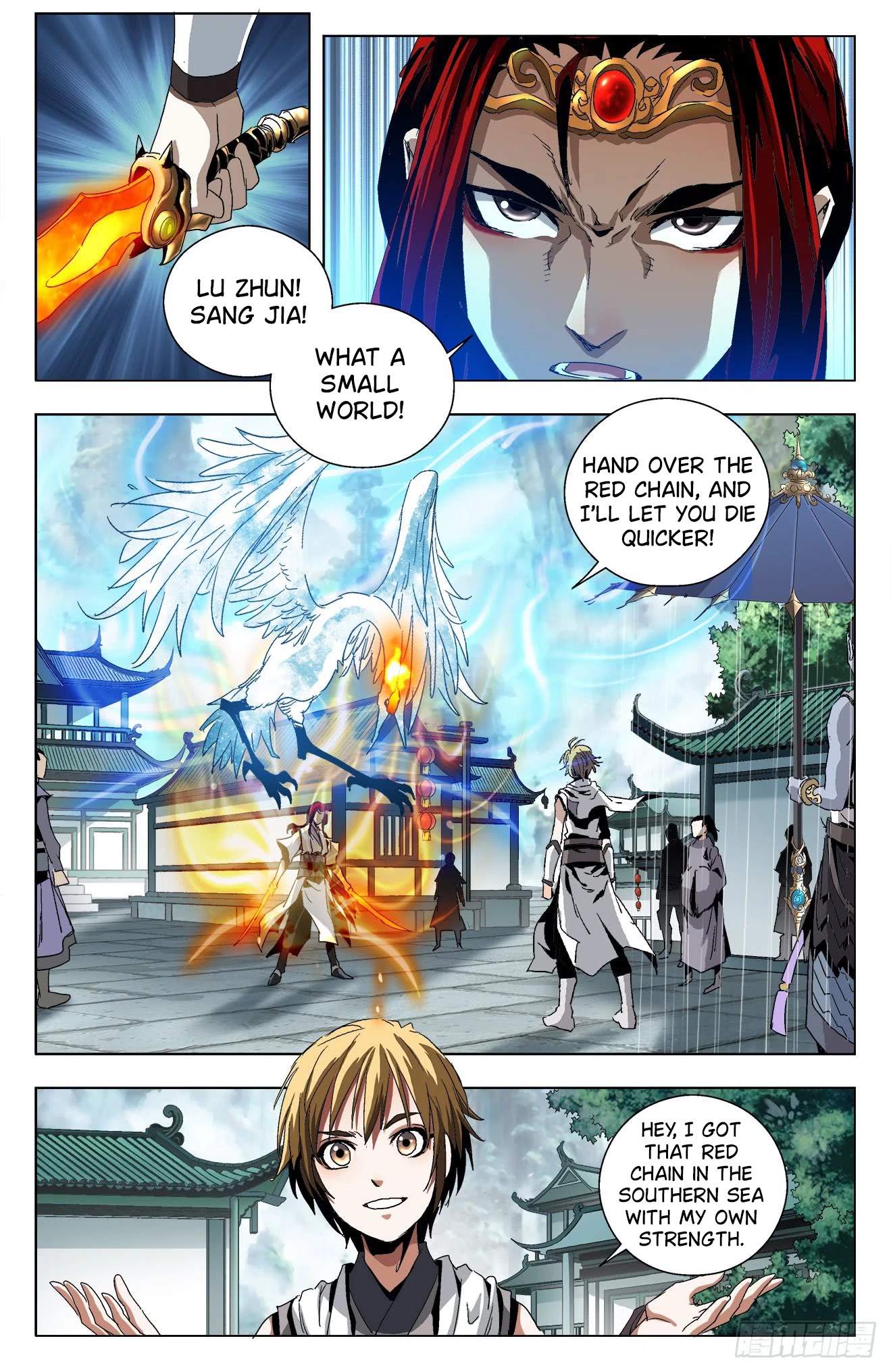 Battle Through The Heavens: Return Of The Beasts Chapter 17 page 8 - Chapter 17: Reunion