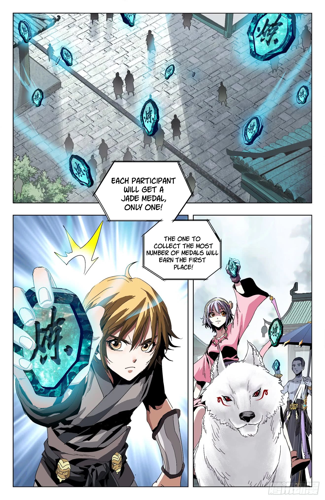 Battle Through The Heavens: Return Of The Beasts Chapter 18 page 10 - Chapter 18: The Four Mythical Beasts