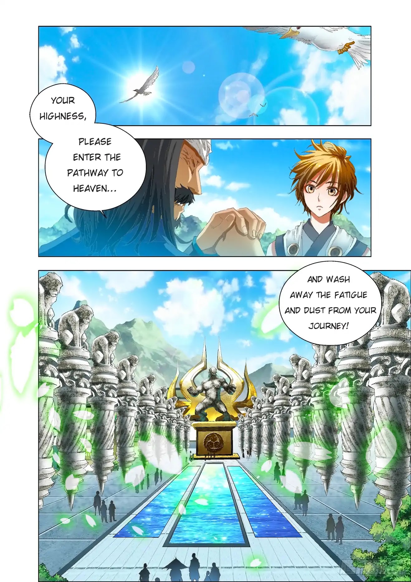 Battle Through The Heavens: Return Of The Beasts Chapter 2.1 page 2 - Chapter 2.1: The Pathway to Heaven