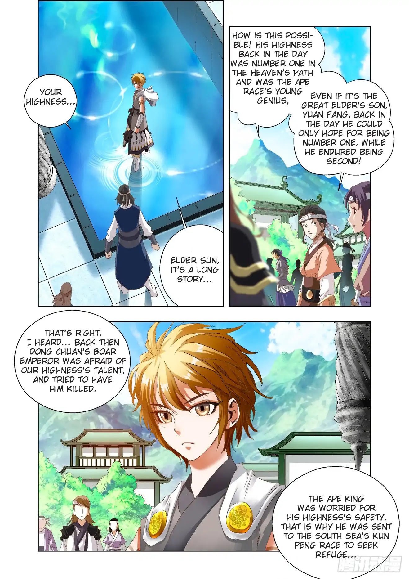 Battle Through The Heavens: Return Of The Beasts Chapter 2.1 page 5 - Chapter 2.1: The Pathway to Heaven